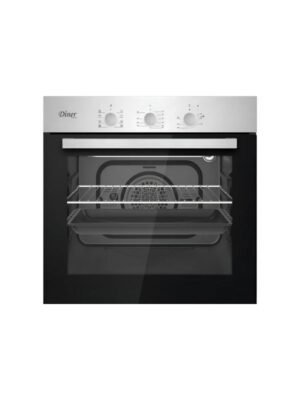 Horno De Empotrar Electrico Diner Hornos 9 Funciones Coccion3d Modo Descongelar Mfa1-6109aerim Negro